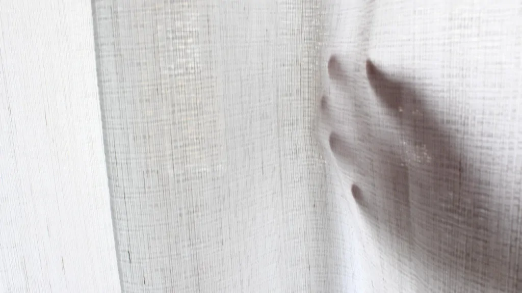 cortina de linho branca 