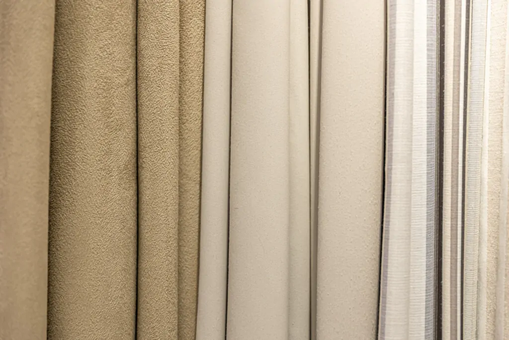 cortina de linho em cores variadas